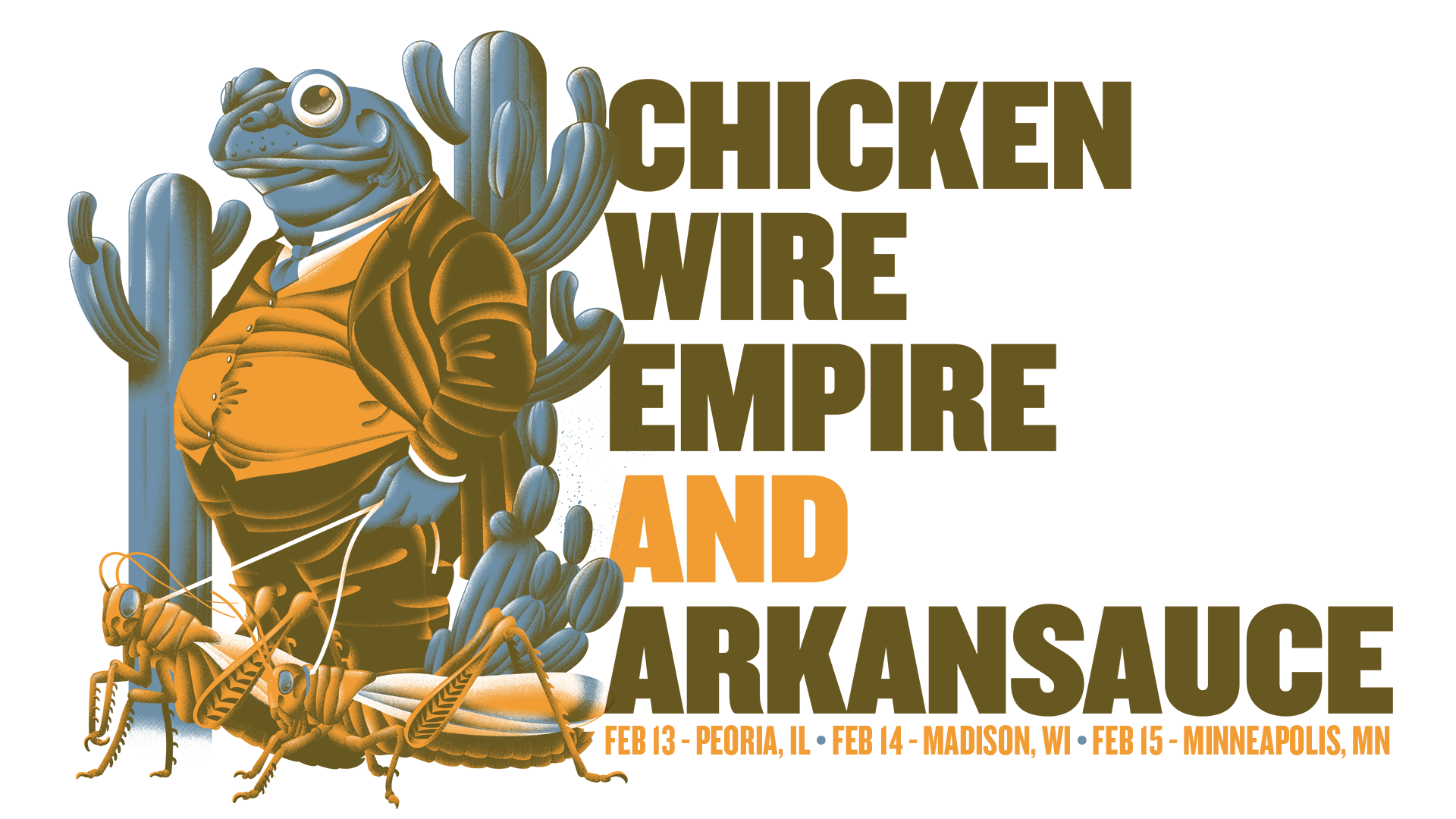 ARKANSAUCE and CHICKEN WIRE EMPIRE — The Cedar Cultural Center
